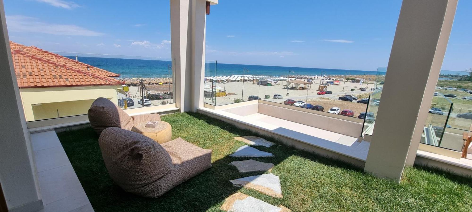 ネイポリ Pantheon Sea Viewアパートホテル 部屋 写真