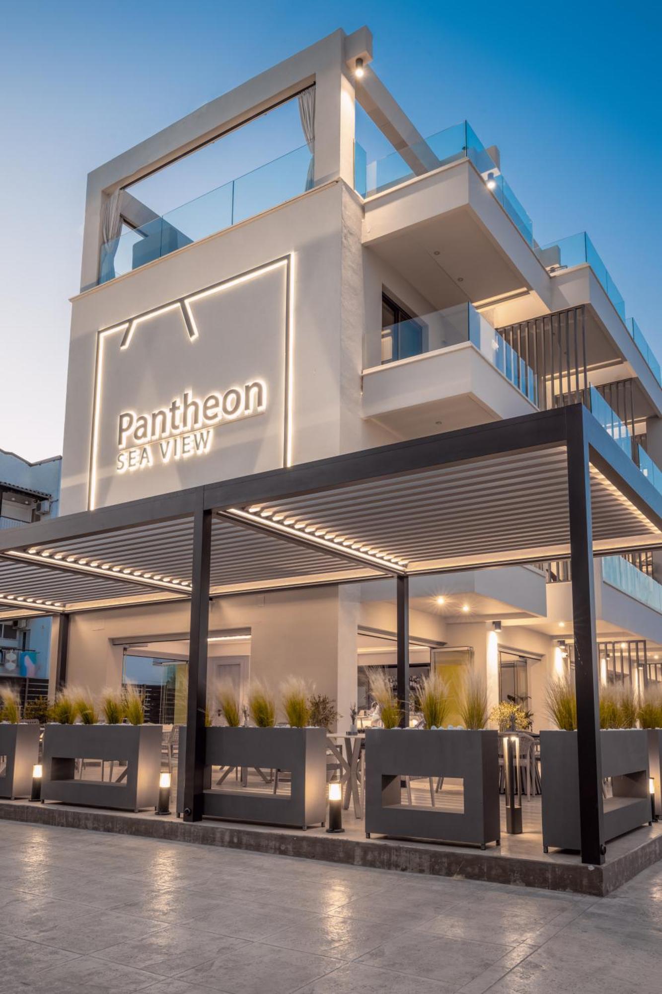 ネイポリ Pantheon Sea Viewアパートホテル エクステリア 写真